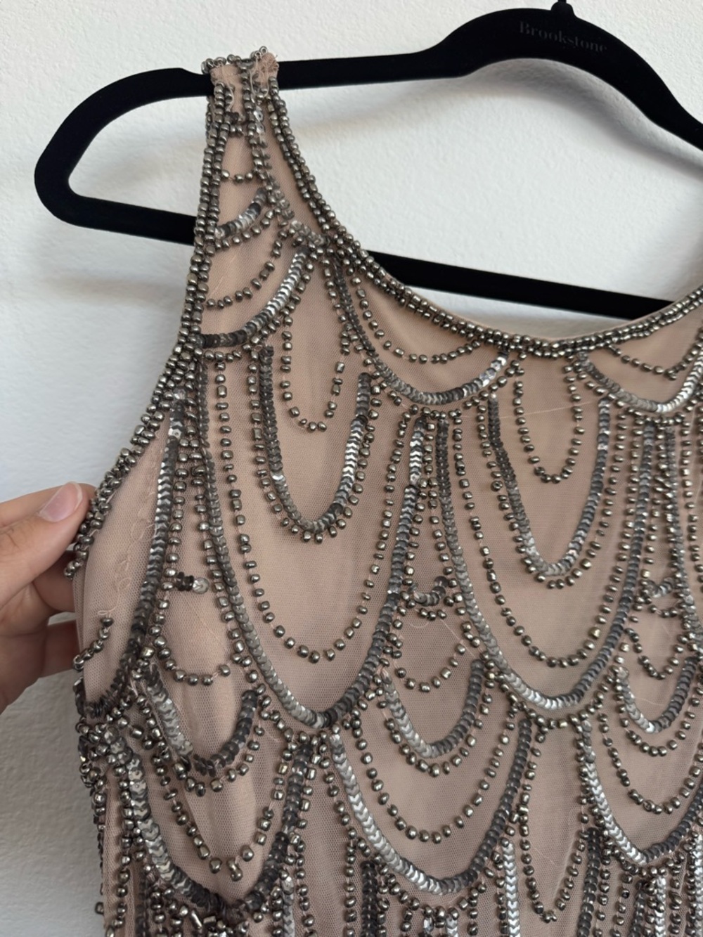 Pisarro Nights Beaded Mini Dress - Picture 2 of 8